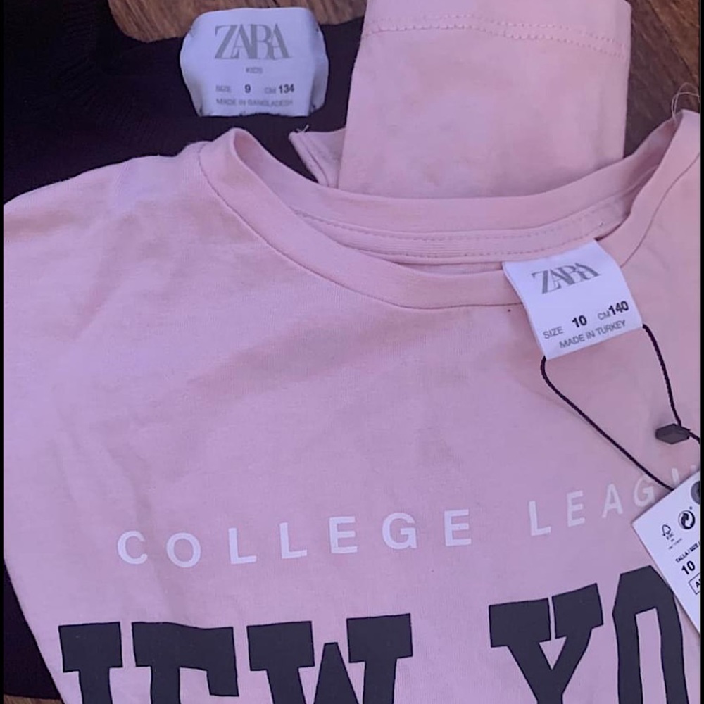 Brand new Zara shirt and a Zara sweater!